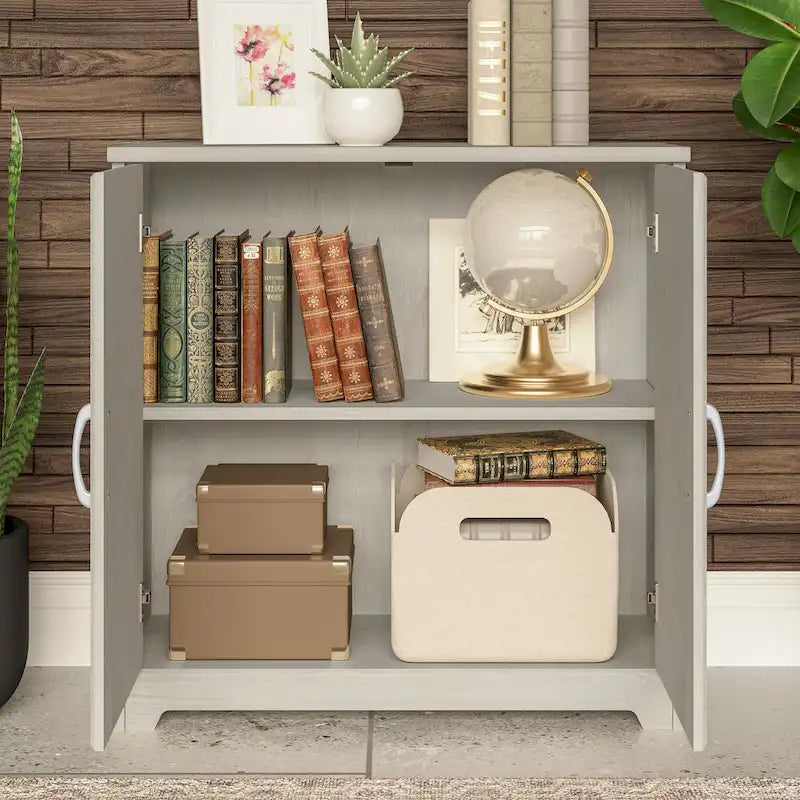 Multi-Color 2-Door Storage Cabinet, Single, 30W x 12D x 30H