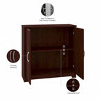 Multi-Color 2-Door Storage Cabinet, Single, 30W x 12D x 30H
