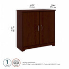 Multi-Color 2-Door Storage Cabinet, Single, 30W x 12D x 30H