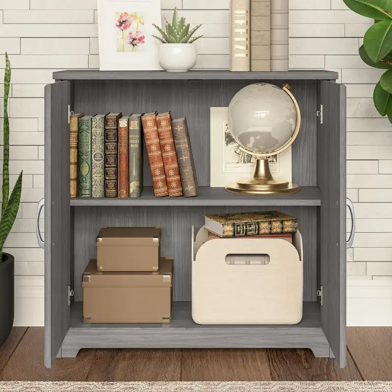 Multi-Color 2-Door Storage Cabinet, Single, 30W x 12D x 30H