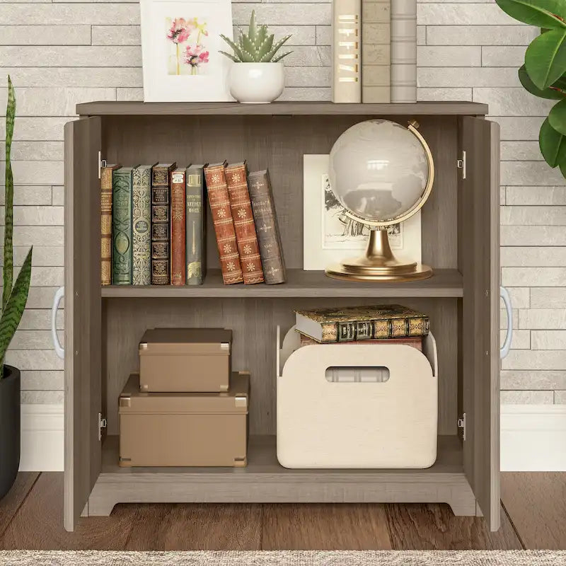 Multi-Color 2-Door Storage Cabinet, Single, 30W x 12D x 30H