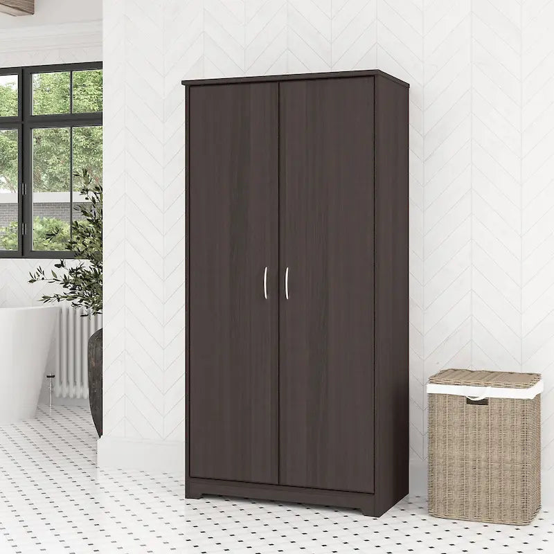 Multi-Color / 2-Door Style / Single-Person Assembly – Tall Bathroom Storage Cabinet