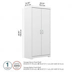 Multi-Color / 2-Door Style / Single-Person Assembly – Tall Bathroom Storage Cabinet