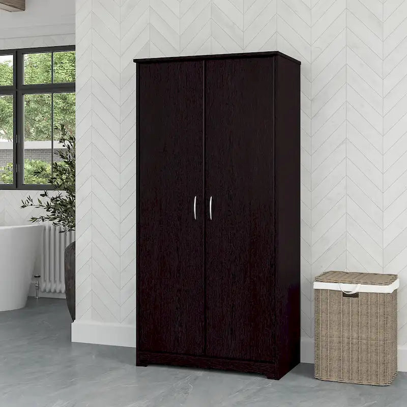 Multi-Color / 2-Door Style / Single-Person Assembly – Tall Bathroom Storage Cabinet