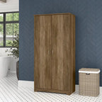 Multi-Color / 2-Door Style / Single-Person Assembly – Tall Bathroom Storage Cabinet