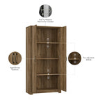 Multi-Color / 2-Door Style / Single-Person Assembly – Tall Bathroom Storage Cabinet