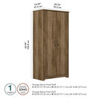 Multi-Color / 2-Door Style / Single-Person Assembly – Tall Bathroom Storage Cabinet