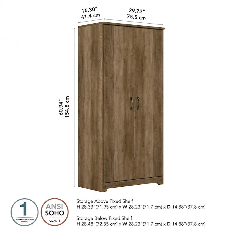 Multi-Color / 2-Door Style / Single-Person Assembly – Tall Bathroom Storage Cabinet