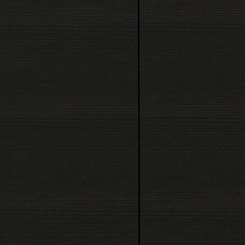 Black Wall-Mounted Cabinet with 4 Doors, Single