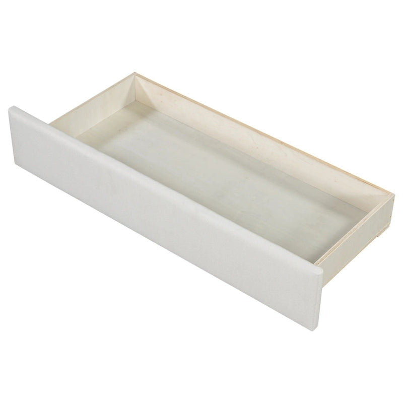 Beige/Gray Convertible Daybed, Twin XL to King, Sleeps 2