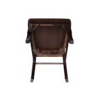 Multi-Color Ladder-Back Solid Wood Dining Chair, Set of 2