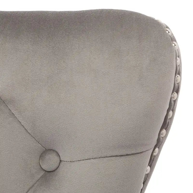 Velvet Tufted Wingback Dining Chair, Set of 4, Multiple Colors