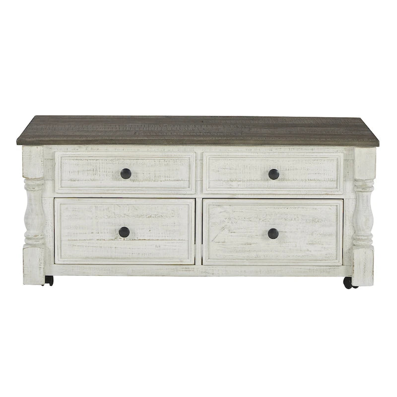 Light Oak, Traditional, 5-Drawer Chest with Metal Legs