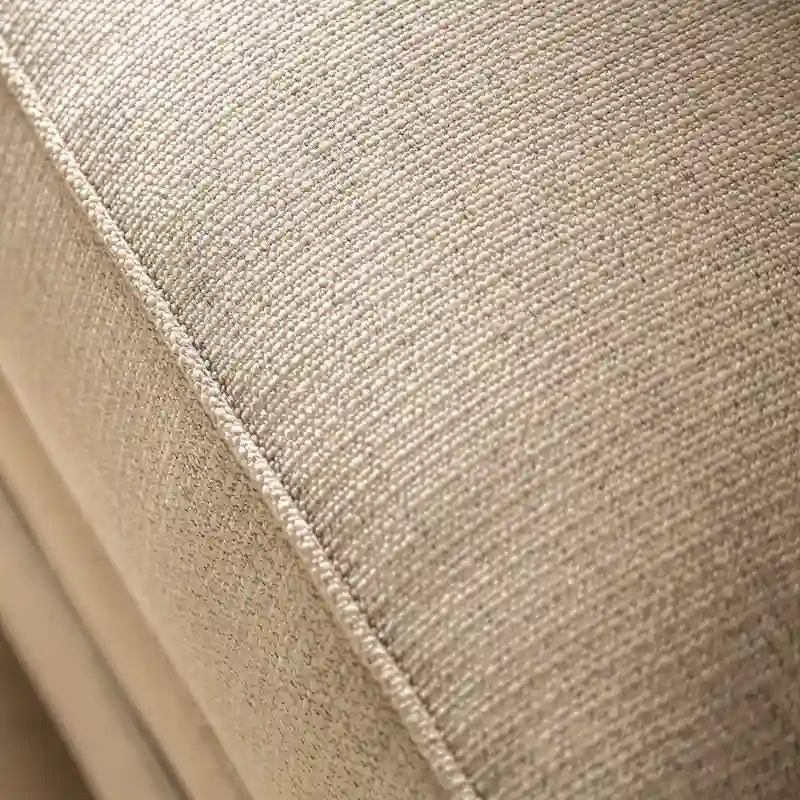 Beige Chenille Traditional Sofa & Loveseat Set, 2-Seat + 3-Seat