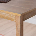 Wood Pub Bar Table for 4, Multiple Colors, Bar Height