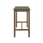 Wood Pub Bar Table for 4, Multiple Colors, Bar Height