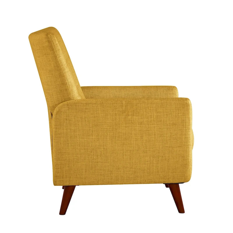 Navy/Mustard/Blue/Ivory/Grey Upholstered Manual Recliner Set of 2