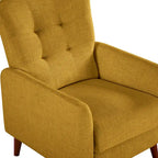 Navy/Mustard/Blue/Ivory/Grey Upholstered Manual Recliner Set of 2