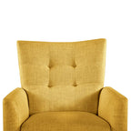 Navy/Mustard/Blue/Ivory/Grey Upholstered Manual Recliner Set of 2