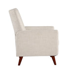 Navy/Mustard/Blue/Ivory/Grey Upholstered Manual Recliner Set of 2