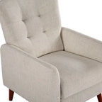 Navy/Mustard/Blue/Ivory/Grey Upholstered Manual Recliner Set of 2
