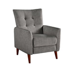 Navy/Mustard/Blue/Ivory/Grey Upholstered Manual Recliner Set of 2