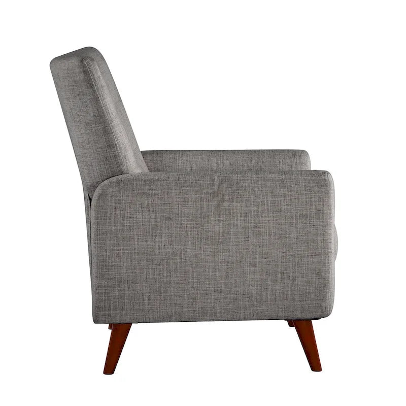 Navy/Mustard/Blue/Ivory/Grey Upholstered Manual Recliner Set of 2