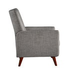 Navy/Mustard/Blue/Ivory/Grey Upholstered Manual Recliner Set of 2
