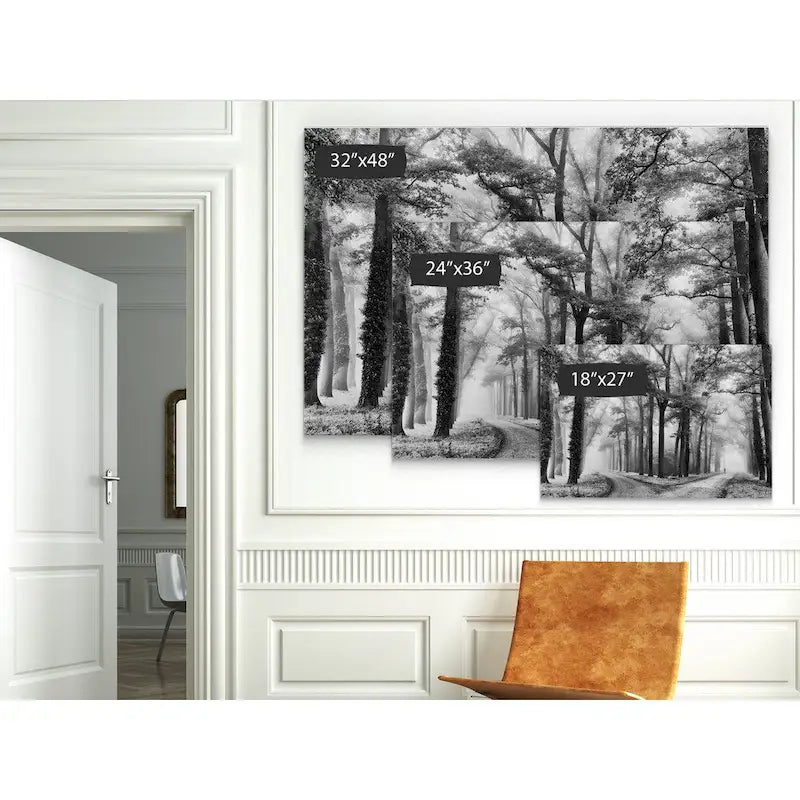 Multicolor Landscape Canvas Wall Art, Single