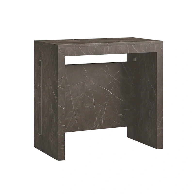 Oak / Grey / White / Almond Modern Extendable Console & Dining Table, Seats up to 8