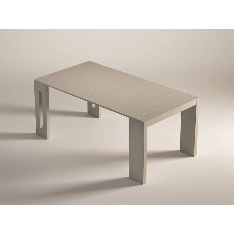 Oak / Grey / White / Almond Modern Extendable Console & Dining Table, Seats up to 8