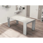 Oak / Grey / White / Almond Modern Extendable Console & Dining Table, Seats up to 8