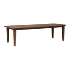 Tobacco & Black 6-Person Rectangular Dining Set, Rustic Style