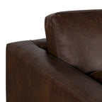Left Sectional Sofa, Italian Leather, 4 Colors, Seats 3–4