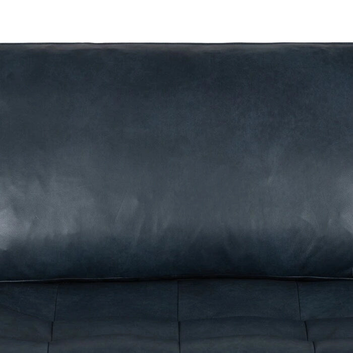 Left Sectional Sofa, Italian Leather, 4 Colors, Seats 3–4