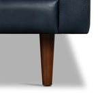 Left Sectional Sofa, Italian Leather, 4 Colors, Seats 3–4