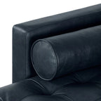 Left Sectional Sofa, Italian Leather, 4 Colors, Seats 3–4