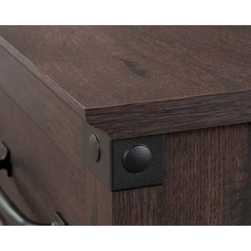 Coffee Oak / Washington Cherry / Rustic Cedar 3-Drawer Home Office Desk, 1-Person