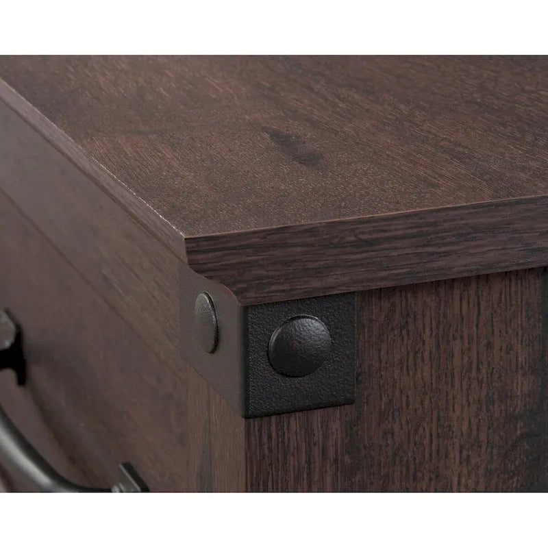 Coffee Oak / Washington Cherry / Rustic Cedar 3-Drawer Home Office Desk, 1-Person