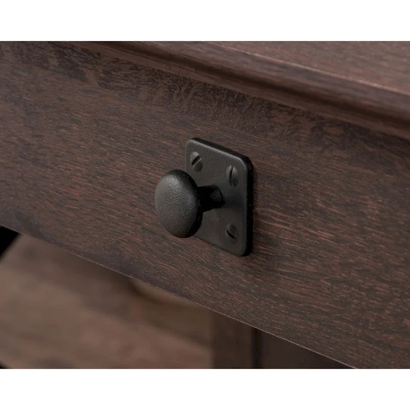 Coffee Oak / Washington Cherry / Rustic Cedar 3-Drawer Home Office Desk, 1-Person