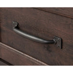 Coffee Oak / Washington Cherry / Rustic Cedar 3-Drawer Home Office Desk, 1-Person